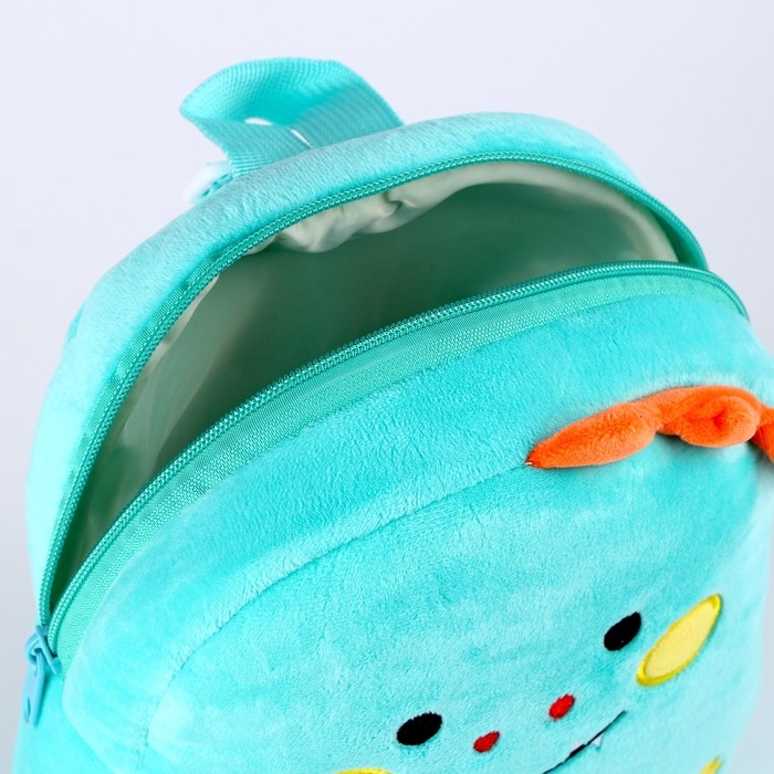 Рюкзак «Дино», цвет бирюзовый Рюкзак «Дино», цвет бирюзовый