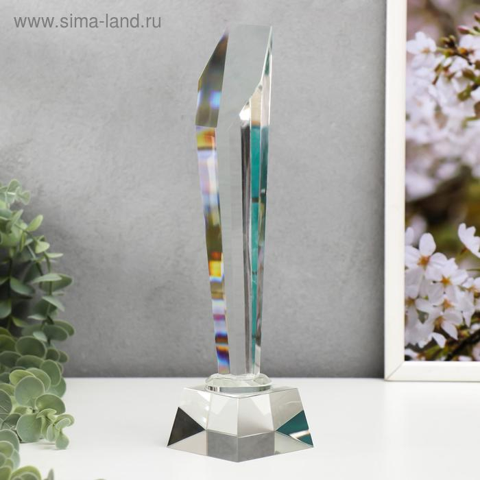 Сувенир стекло Сувенир стекло "Стела наградная - Приз" 28х7х7 см