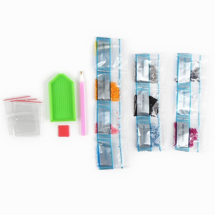 Алмазная мозаика на термостакане &laquo;Котик&raquo;