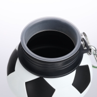 Бутылка для воды, 550 мл, "Футбольный мяч", складная, 18 х 8.7 см Бутылка для воды, 550 мл, "Футбольный мяч", складная, 18 х 8.7 см