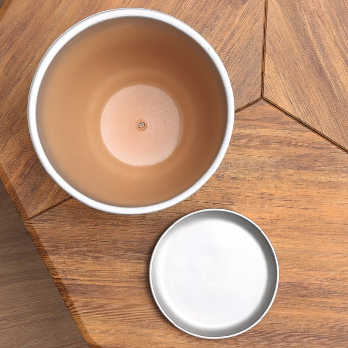 Горшок цветочный Горшок цветочный "Серебро" с поддоном, 8л