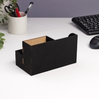 Органайзер для канцелярии "Утро начинается с кофе!" 3 отделения, 18,5х10х10 см Органайзер для канцелярии "Утро начинается с кофе!" 3 отделения, 18,5х10х10 см