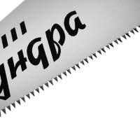 Ножовка по дереву ТУНДРА, 2К рукоятка, 2D заточка, каленый зуб, 7-8 TPI, 350 мм Ножовка по дереву ТУНДРА, 2К рукоятка, 2D заточка, каленый зуб, 7-8 TPI, 350 мм