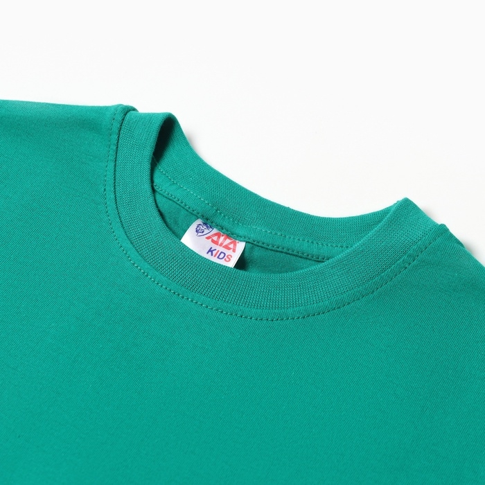 Футболка детская, цвет зелёный, рост 104