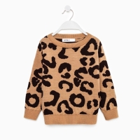 Джемпер детский леопардовый KAFTAN, р.30 (98-104 см)