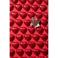 Фольга для конфет 10*10см 100шт., серебро