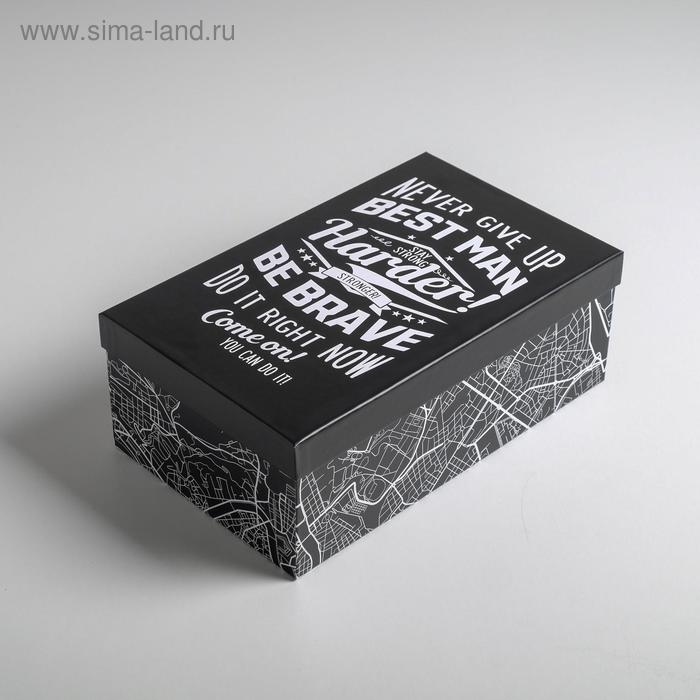 Набор коробок 3 в 1, упаковка подарочная, &laquo;Мужской&raquo;, 26 х 17 х 10‒32.5 х 20 х 12.5 см