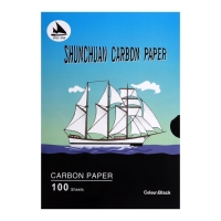 Бумага копировальная А4, 100 листов, чёрная Бумага копировальная А4, 100 листов, чёрная