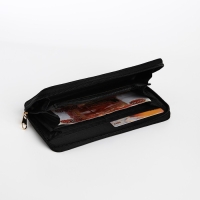 Кошелёк женский на молнии, цвет чёрный Кошелёк женский на молнии, цвет чёрный