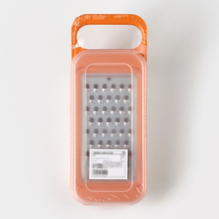 Тёрка-контейнер, 9&times;27 см, 4 насадки, цвет МИКС