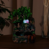 Фонтан "Дерево на камнях, брёвнышки" 14х19х20 см (с подсветкой) Фонтан "Дерево на камнях, брёвнышки" 14х19х20 см (с подсветкой)