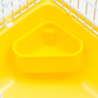 Клетка для грызунов "Пижон", 27 х 21 х 17 см, жёлтая Клетка для грызунов "Пижон", 27 х 21 х 17 см, жёлтая