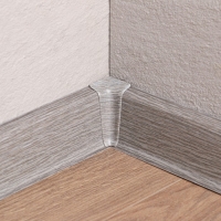 Плинтус напольный 55мм "Деконика", 210 Дуб Пепельный 2,2м Плинтус напольный 55мм "Деконика", 210 Дуб Пепельный 2,2м