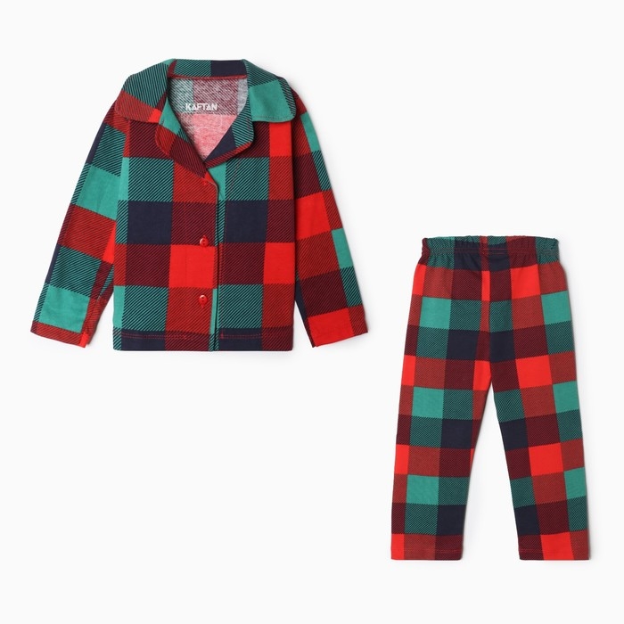 Пижама детская KAFTAN Xmas mood, р.34 (122-128 см)