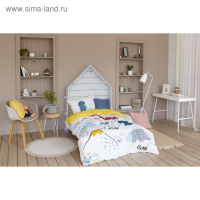 Постельное бельё &laquo;Этель&raquo; 1.5 сп Dinoparty 143х215 см, 150х214 см, 50х70 см -1 шт,100% хлопок, бязь