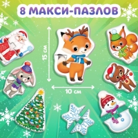 Активити набор &laquo;Волшебство под Новый Год&raquo;, 3 книги, 8 макси пазлов