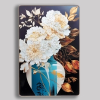 Картина акрил "Цветы в вазе стиль" 60х39,5 см