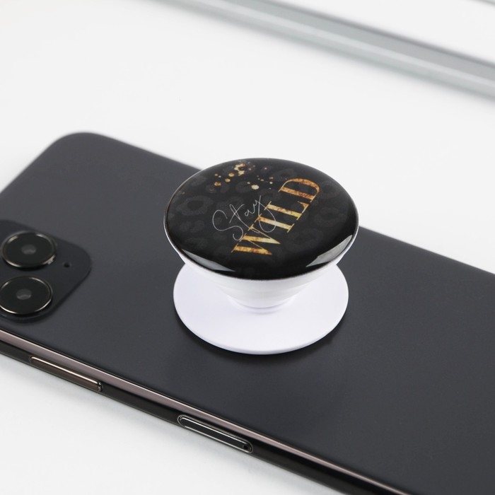 Подарочный набор: наушники и попсокет «Stay wild», модель VBT 1.28, 13,5 х 6 см. Подарочный набор: наушники и попсокет «Stay wild», модель VBT 1.28, 13,5 х 6 см.