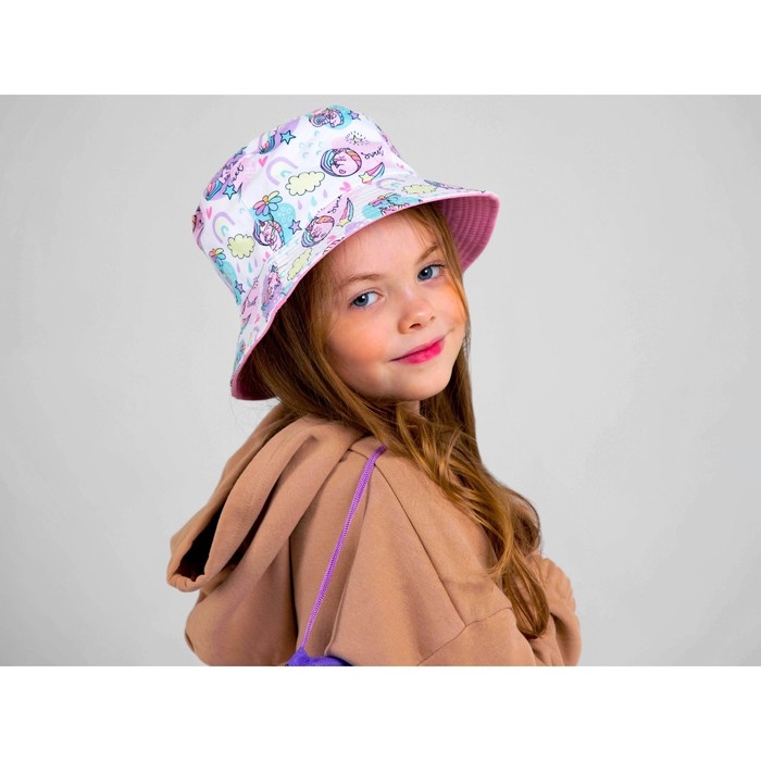Детский набор &laquo;Единорог&raquo; (панама+ рюкзак), р-р. 52-54 см