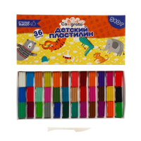 Пластилин Calligrata, 36 цветов, 540 г Пластилин Calligrata, 36 цветов, 540 г