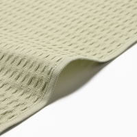 Набор кух.полотенец "Доляна" олив.,лаванд. 35х60см-3шт., 100% хл, вафля, 220 гр/м2