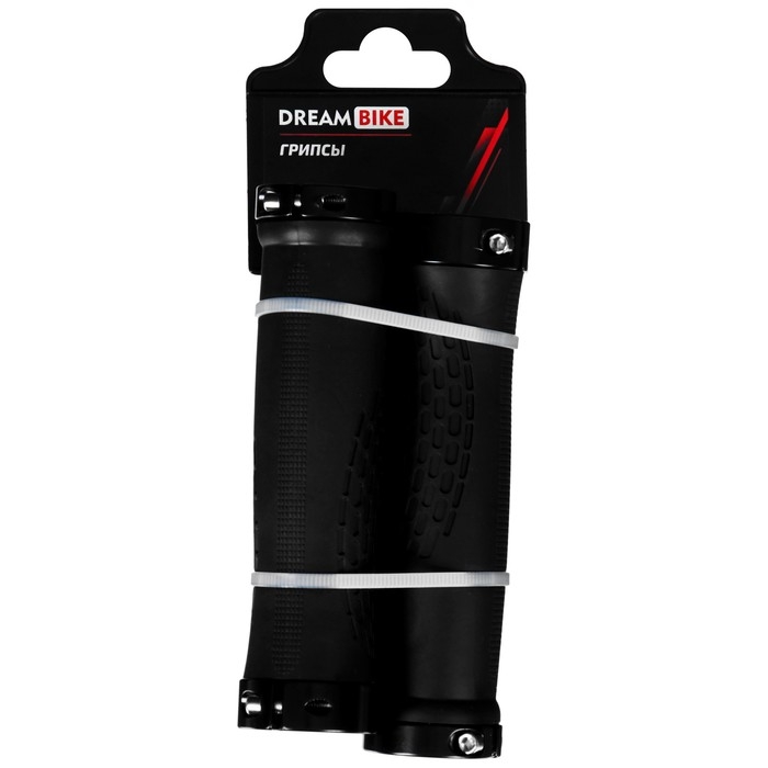 Грипсы Dream Bike, 130 мм, lock on, цвет чёрный