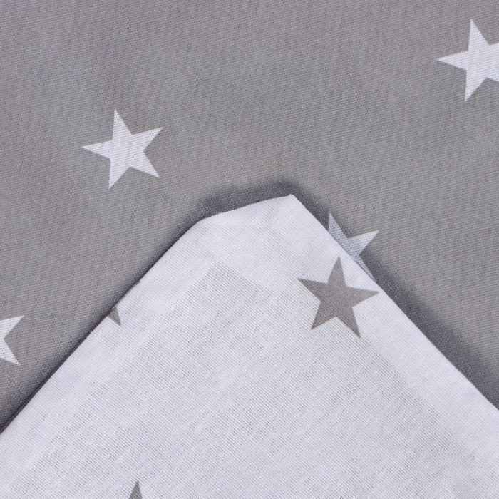 Постельное бельё Этель 1, 5 сп &laquo;Звёздочки&raquo;, 143х215 см, 150х214 см, 50х70 см -1 шт, 100% хлопок