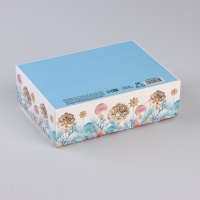 Коробка новогодняя складная &laquo;Новогодние шары&raquo; 16.5 х 12.5 х 5 см, Новый год