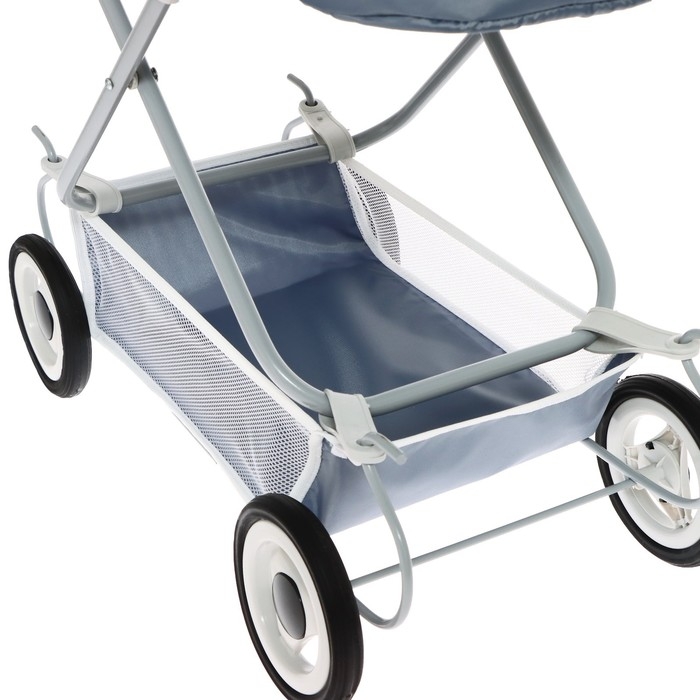 Коляска для кукол №7, с сумкой, цвет серый Коляска для кукол №7, с сумкой, цвет серый