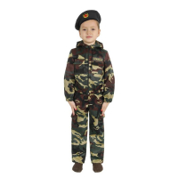 Карнавальный костюм «Спецназ», куртка с капюшоном, брюки, берет, рост 110 см Карнавальный костюм «Спецназ», куртка с капюшоном, брюки, берет, рост 110 см