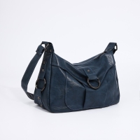 Сумка-мешок на молнии цвет синий Сумка-мешок на молнии цвет синий