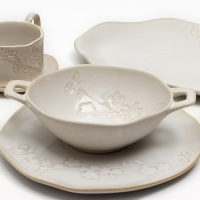 Тарелка керамическая глубокая &laquo;Керамик&raquo;, 21х15 х 5,8 см, 400 мл