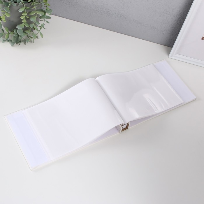 Фотоальбом на 50 фото 15х21 см "Полёт воздушных шаров" кожзам, в коробке 4х26х18,5 см