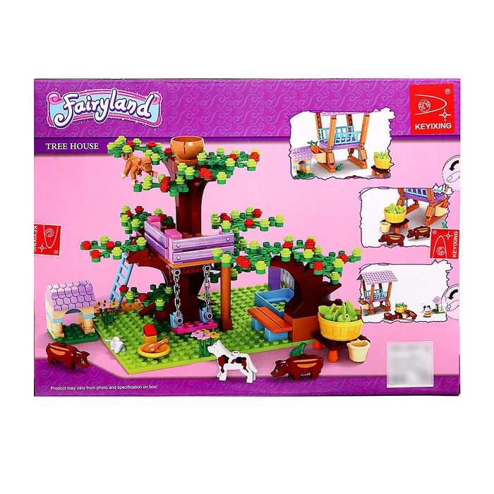 Конструктор «Ферма девчонок», 413 деталей Конструктор «Ферма девчонок», 413 деталей