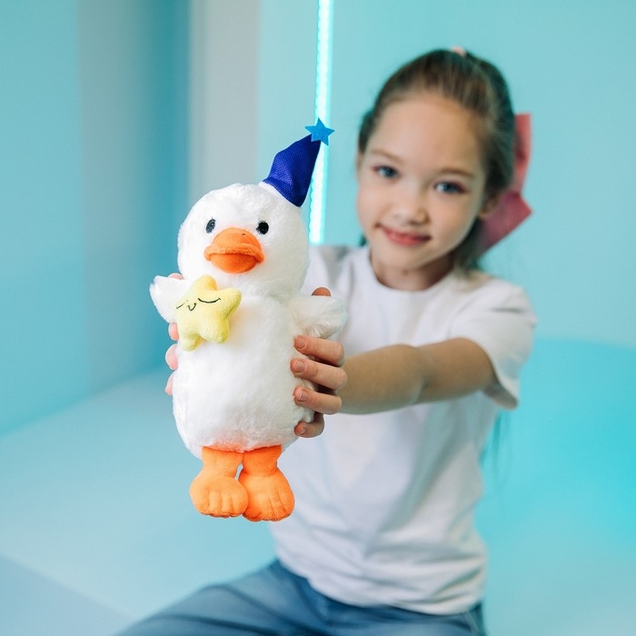 Мягкая игрушка &laquo;Утка со звездой&raquo;, 20 см