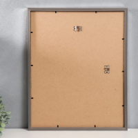 Фоторамка пластик "МИРАМ" 40х50 см, 021 серебро (пластиковый экран) Фоторамка пластик "МИРАМ" 40х50 см, 021 серебро (пластиковый экран)