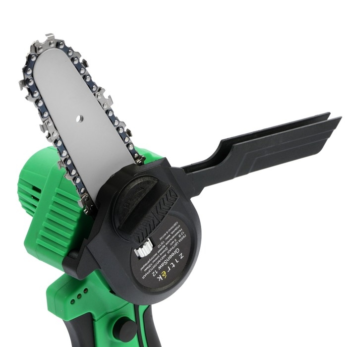 Пила цепная аккумуляторная Zitrek GreenSaw 12 082-1859, 12 В, 1.5 Ач, Li-ion АКБх2 шт, ЗУ Пила цепная аккумуляторная Zitrek GreenSaw 12 082-1859, 12 В, 1.5 Ач, Li-ion АКБх2 шт, ЗУ