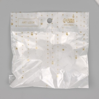 Бусины для творчества пластик "Трилистник белый матовый" набор 30 шт 2,2х2,2 см Бусины для творчества пластик "Трилистник белый матовый" набор 30 шт 2,2х2,2 см