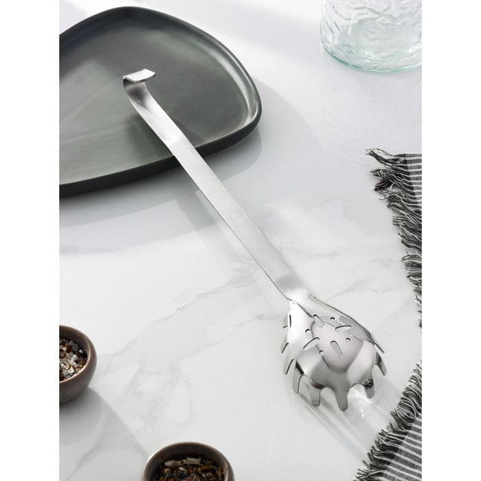 Ложка для спагетти из нержавеющей стали Доляна &laquo;Индия&raquo;, 40 см