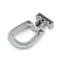 Ручка-кнопка CAPPIO EARRING, алюминий, цвет белый Ручка-кнопка CAPPIO EARRING, алюминий, цвет белый