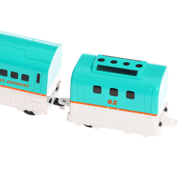 Автотрек железная дорога «Большое путешествие», с машинкой и поездом, перекресток, светофор Автотрек железная дорога «Большое путешествие», с машинкой и поездом, перекресток, светофор