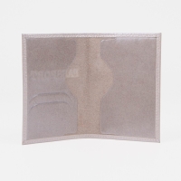 Обложка для паспорта, цвет перламутр