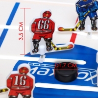 Настольный хоккей &laquo;Матч&raquo;, плоские игроки, от 2 игроков, 5+