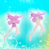 Кукла сказочная «Принцесса русалочка», цвет фиолетовый Кукла сказочная «Принцесса русалочка», цвет фиолетовый