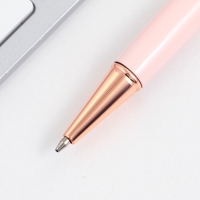 Ручка с шейкером &laquo;Учителю: Учитель&raquo;, синяя паста, металл, 1 мм