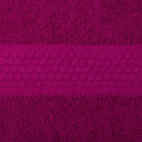 Полотенце махровое гладкокрашеное &laquo;Эконом&raquo; 70х130 см, цвет фуксия