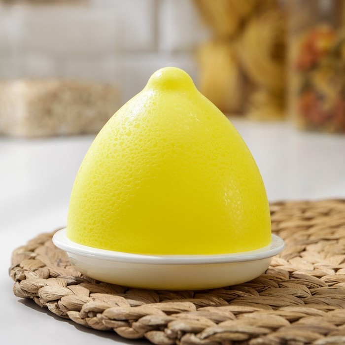 Контейнер для лимона, жёлтый Контейнер для лимона, жёлтый