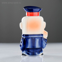 Штоф фарфоровый &laquo;Полиция&raquo;, 0.35 л, в упаковке книге