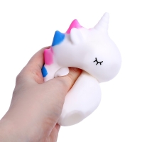 Мялка &laquo;Единорог&raquo; с пастой, цвета МИКС