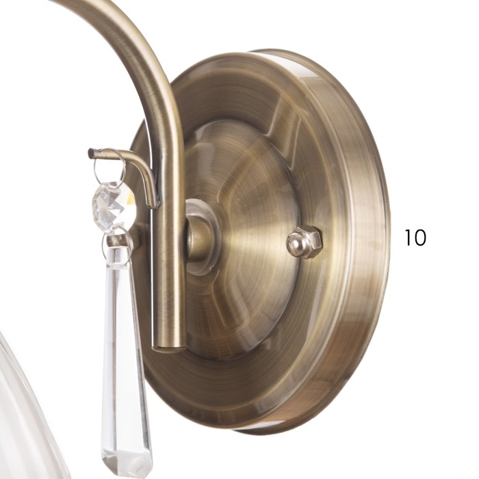 Бра Бра "Кобея" 1х40Вт Е27 Античная бронза 22х13х20см